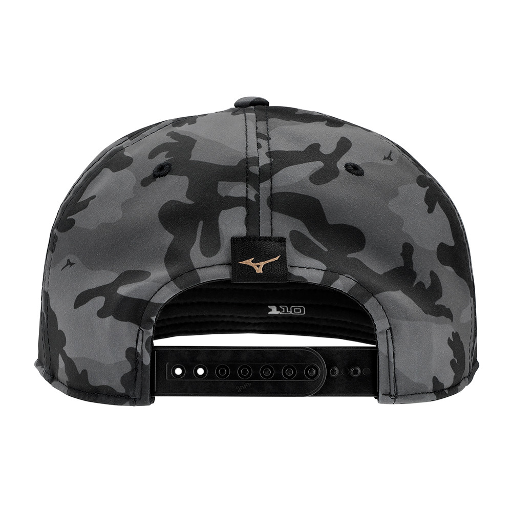 Mizuno Crossed Clubs Snapback Hat - Maple Hill Golf